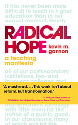 front cover of Radical Hope