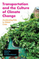 front cover of Transportation and the Culture of Climate Change