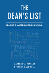 front cover of The Dean's List