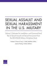 front cover of Sexual Assault and Sexual Harassment in the U.S. Military