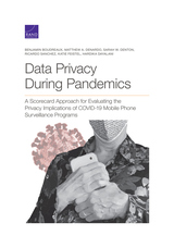front cover of Data Privacy During Pandemics