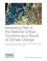 front cover of Assessing Risk to the National Critical Functions as a Result of Climate Change