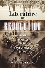 front cover of Literature and Revolution