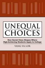 front cover of Unequal Choices