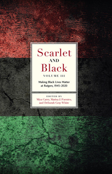 front cover of Scarlet and Black, Volume Three