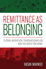 front cover of Remittance as Belonging