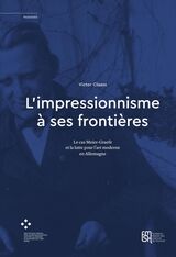 front cover of L’impressionnisme à ses frontières