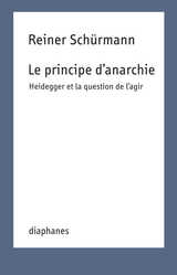 front cover of Le principe d’anarchie