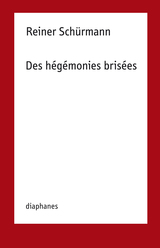 front cover of Des hégémonies brisée