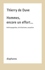 front cover of Hommes, encore un effort…