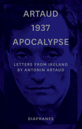 front cover of Artaud 1937 Apocalypse