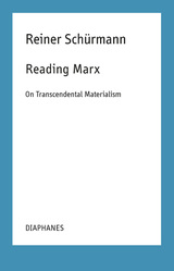 front cover of Reading Marx
