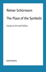 front cover of The Place of the Symbolic