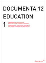 front cover of documenta 12 education I