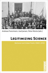 front cover of Legitimizing Science