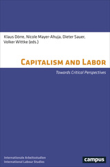 front cover of Capitalism and Labor