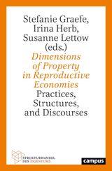 front cover of Dimensions of Property in Reproductive Economies