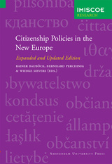front cover of Citizenship Policies in the New Europe