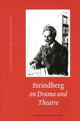 front cover of Strindberg on Drama and Theatre