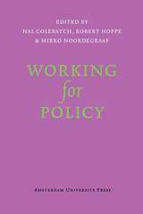 front cover of Working for Policy