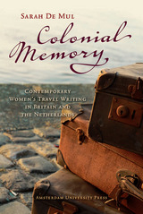 front cover of Colonial Memory