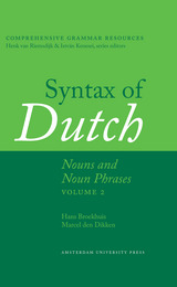 front cover of Syntax of Dutch