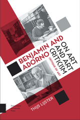 front cover of Benjamin and Adorno on Art and Art Criticism