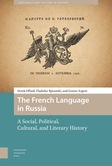 front cover of The French Language in Russia