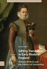 front cover of Gifting Translation in Early Modern England