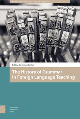 front cover of The History of Grammar in Foreign Language Teaching