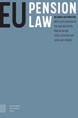 front cover of EU Pension Law