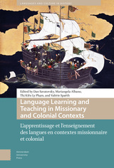front cover of Language Learning and Teaching in Missionary and Colonial Contexts