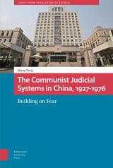 front cover of The Communist Judicial System in China, 1927-1976