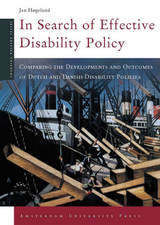 front cover of In Search of Effective Disability Policy