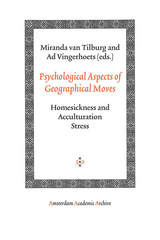 front cover of Psychological Aspects of Geographical Moves