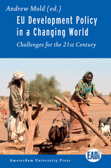 front cover of EU Development Policy in a Changing World