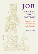 front cover of Job and the god of Babylon
