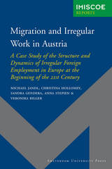 front cover of Migration and Irregular Work in Austria