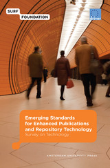 front cover of Emerging Standards for Enhanced Publications and Repository Technology