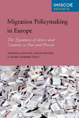 front cover of Migration Policymaking in Europe