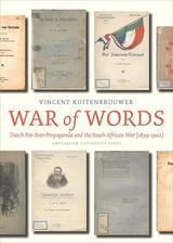 front cover of War of Words