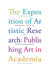 front cover of The Exposition of Artistic Research