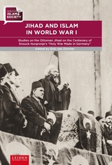 front cover of Jihad and Islam in World War I