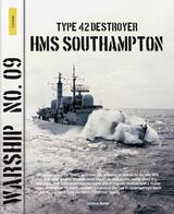 front cover of Type 42 destroyer Southampton