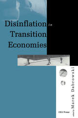 front cover of Disinflation in Transition Economies