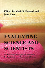 front cover of Evaluating Science and Scientists
