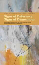 front cover of Signs of Deference, Signs of Demeanour